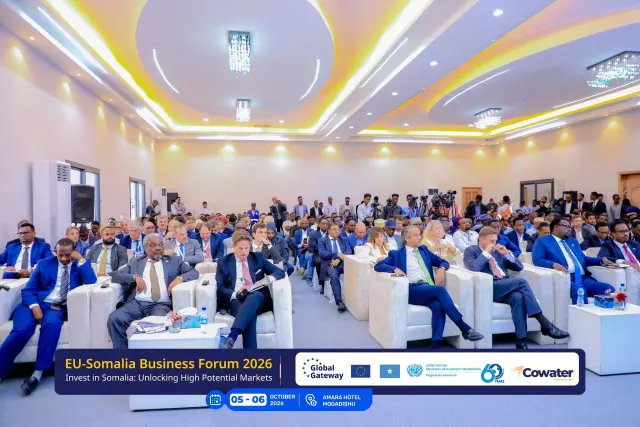 ميدنيمو تشارك في اليوم الأول من منتدى الأعمال الأوروبي الصومالي 2026