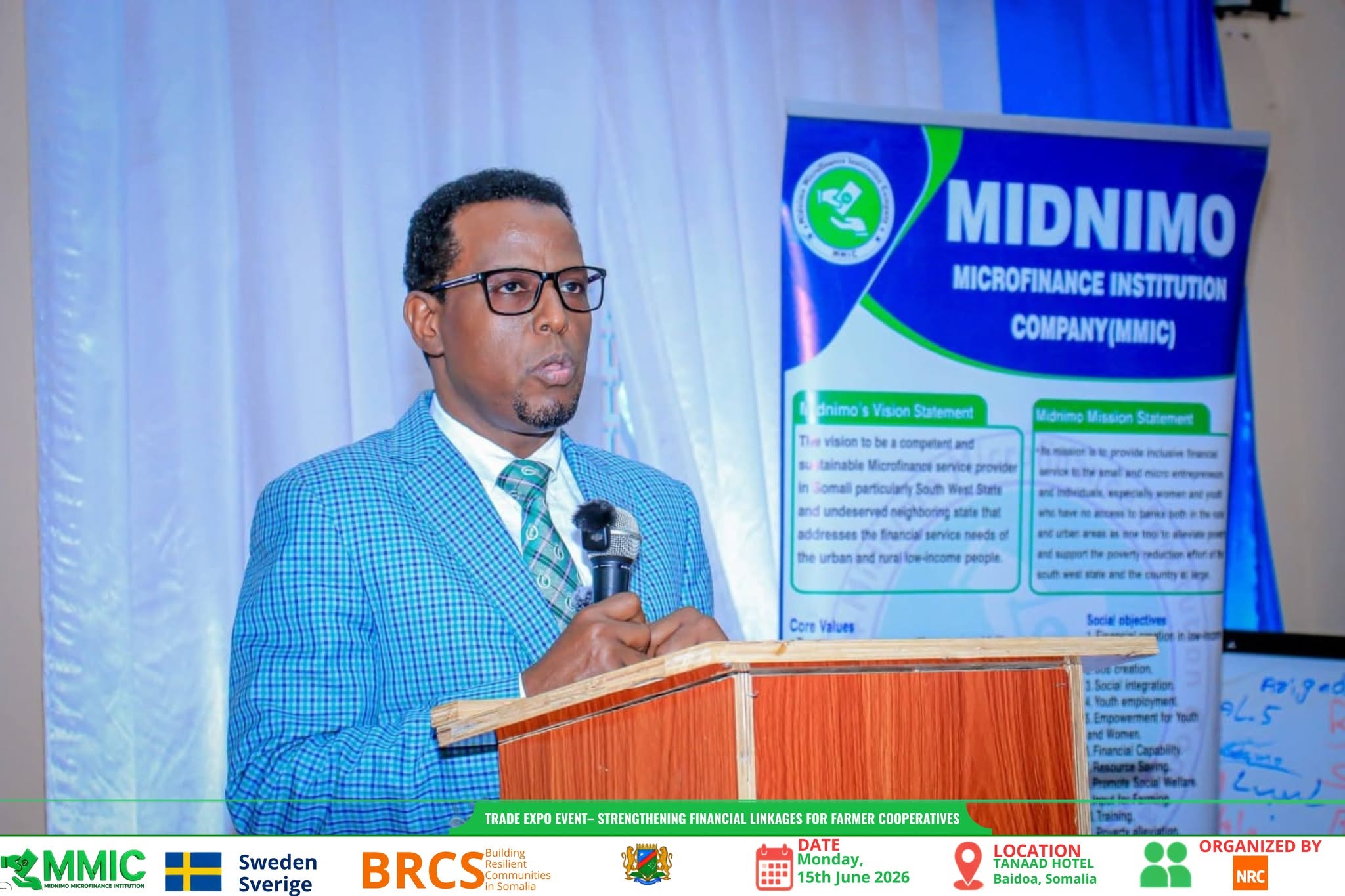 Midnimo Microfinance Participates in Trade Expo to Strengthen Agricultural Finance Partnerships