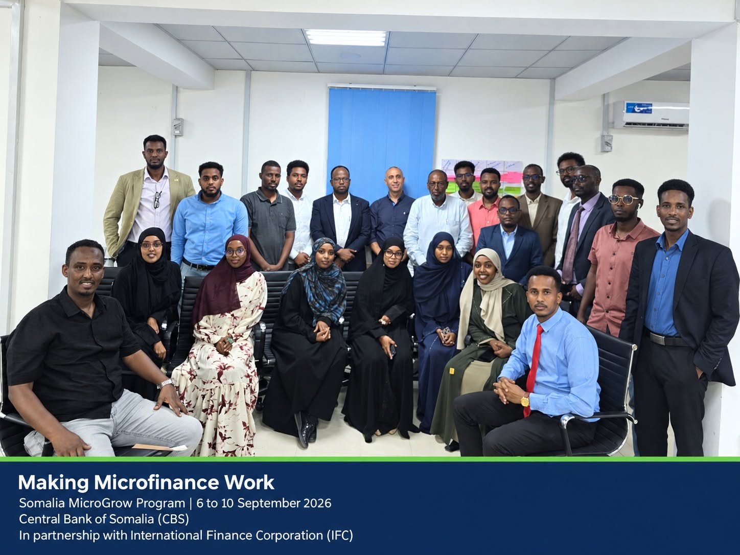 Shaqaalaha Midnimo Microfinance oo ka qaybgalay tababarka Making Microfinance Work