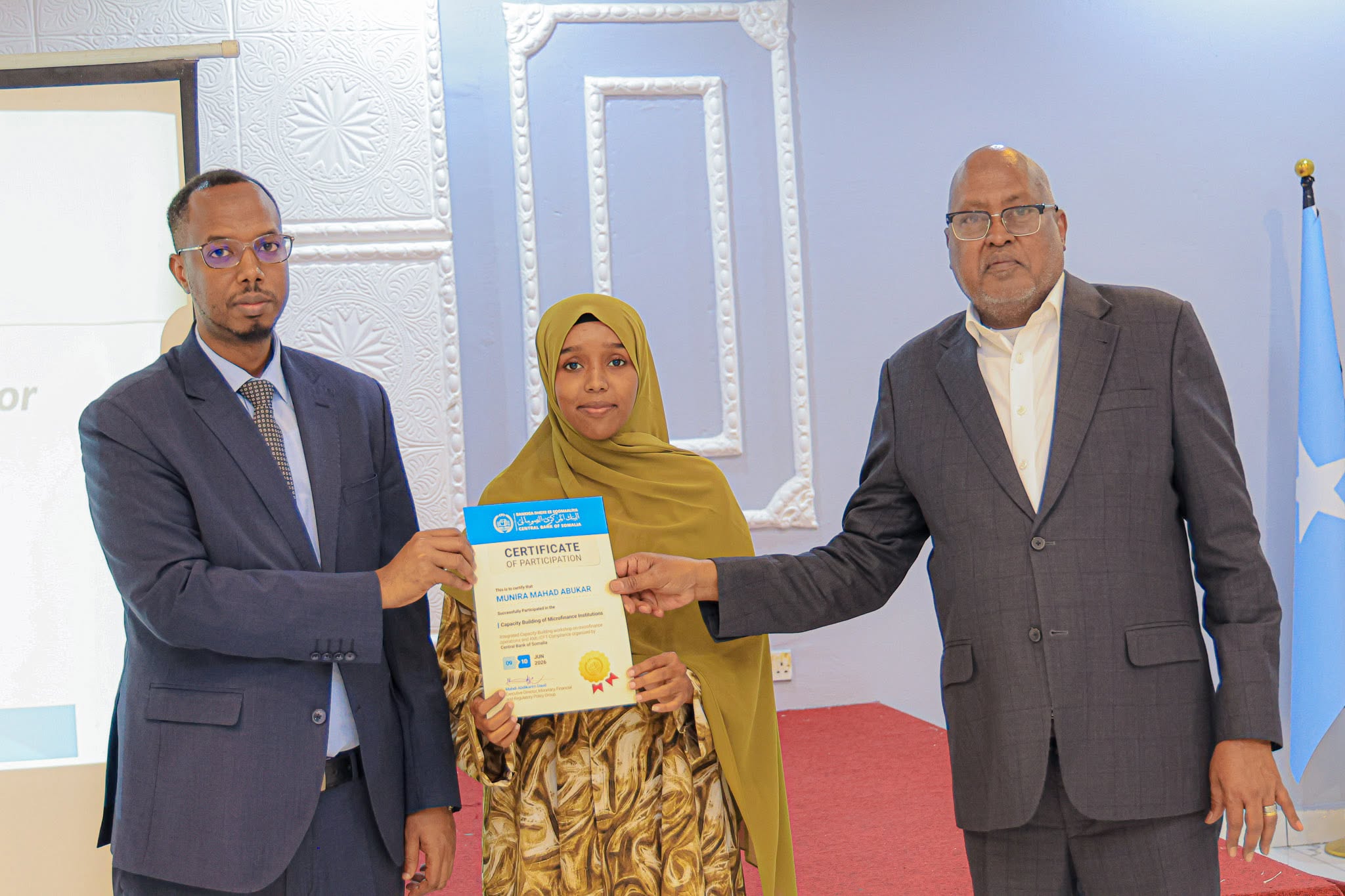 Midnimo Microfinance oo ka qaybgalay tababarka Bangiga Dhexe ee dhisidda awoodda NDFI